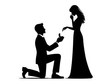 Man propose to lady